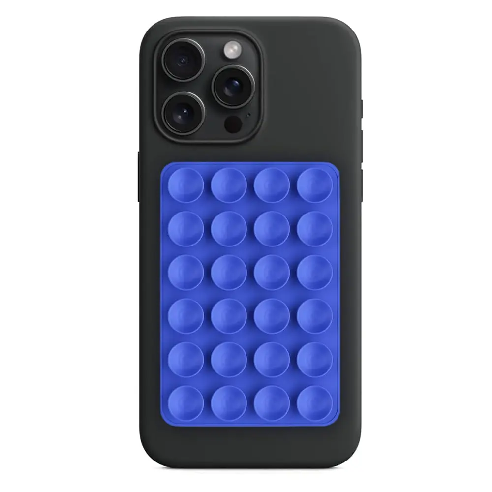 Techsuit SD-PAD Phone Holder přísavka silikon tmavě modrá