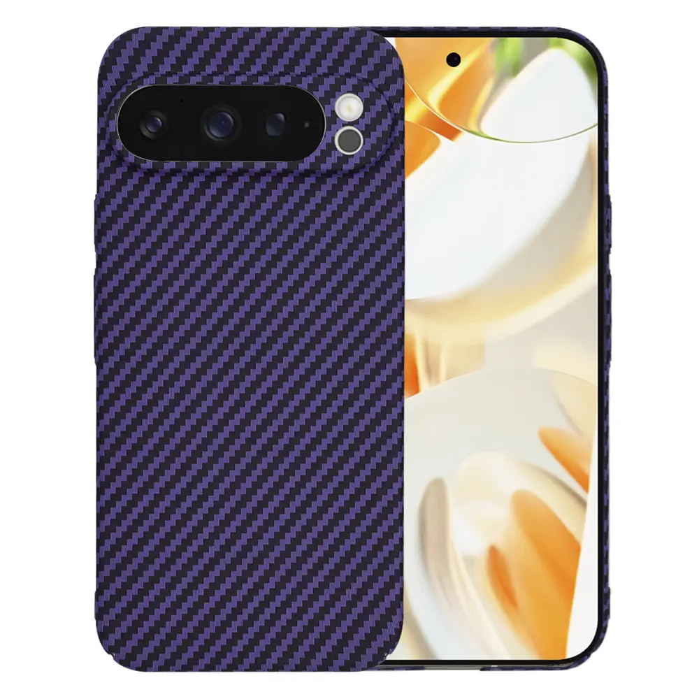 Techsuit Carbonite pouzdro Google Pixel 9 Pro fialové