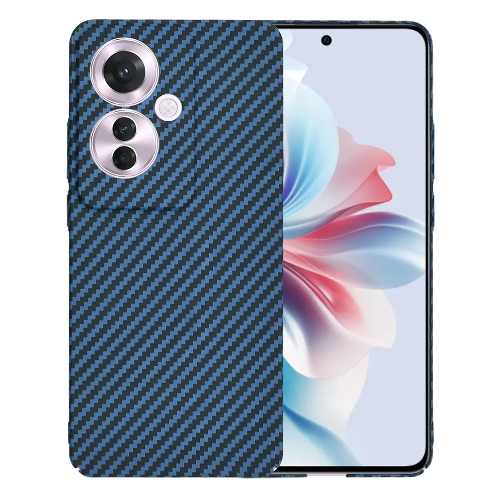 Techsuit Carbonite FiberShell pouzdro Oppo Reno11 F Cyan