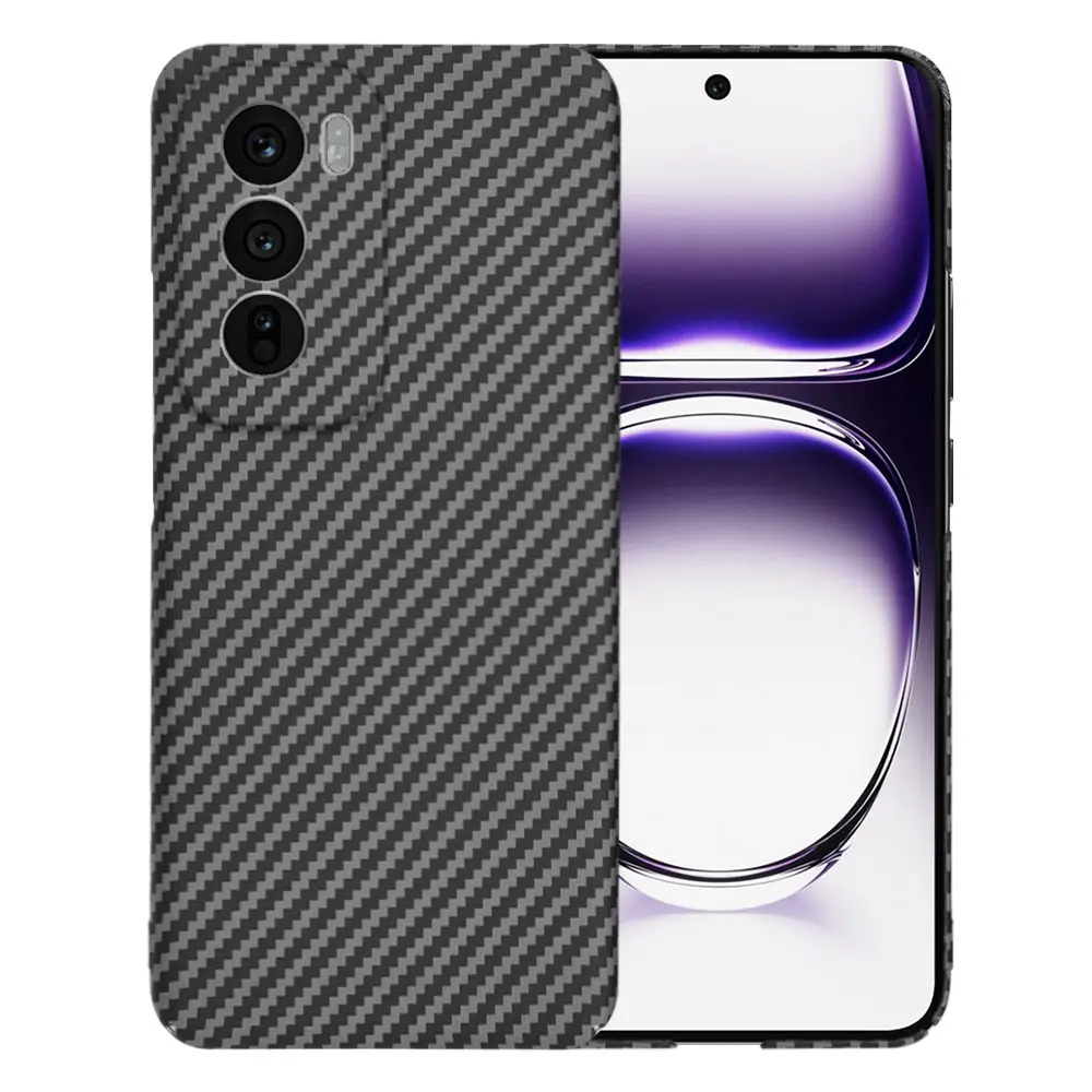 Techsuit Karbonový kryt Oppo Reno12 Černý