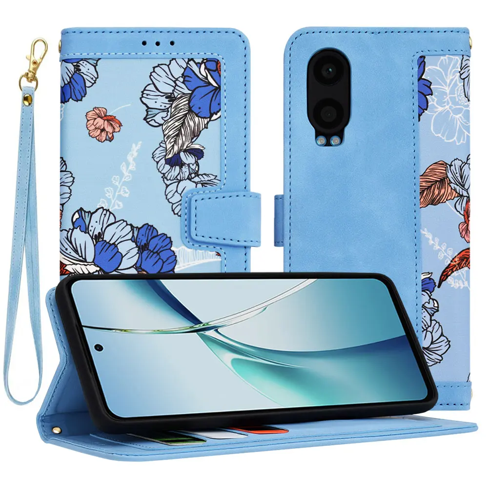 Techsuit FlipCraft OnePlus Nord CE4 Lite Živá modrá