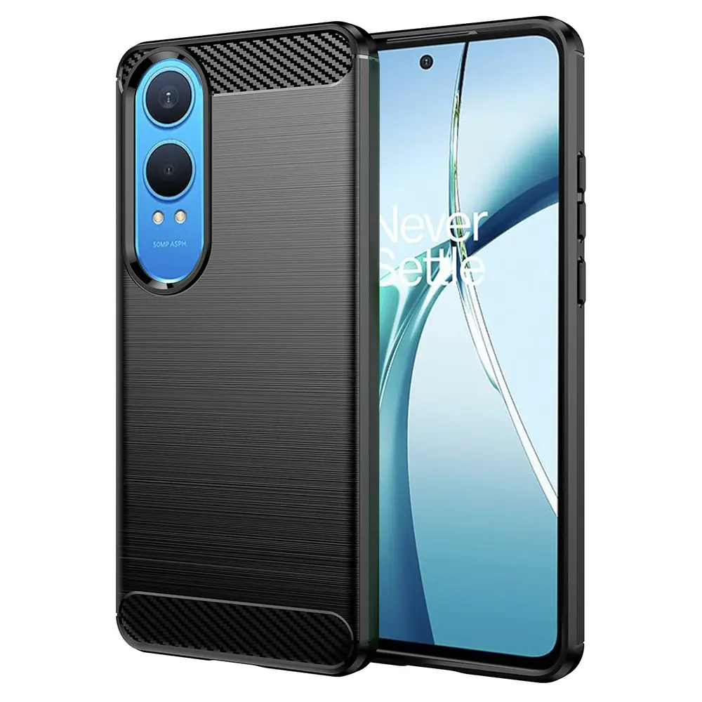 Techsuit Carbon Silicone pouzdro OnePlus Nord CE4 Lite Black