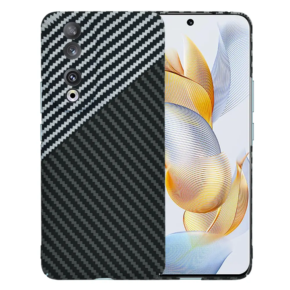 Techsuit Carbonite FiberShell pouzdro Honor 90 Stealth Gray