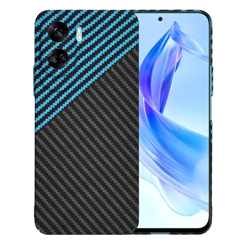 Techsuit Carbonite FiberShell Honor 90 Lite Blue Pulse
