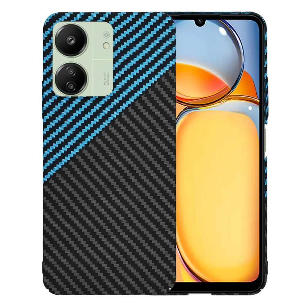 Techsuit FiberShell pro Redmi 13C 4G 5G Poco C65 Blue Pulse