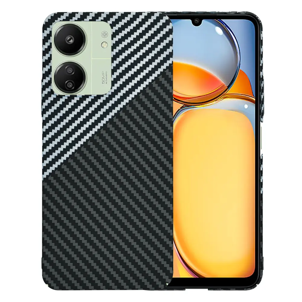 Techsuit Carbonite Xiaomi Redmi 13C Poco C65 Stealth Gray