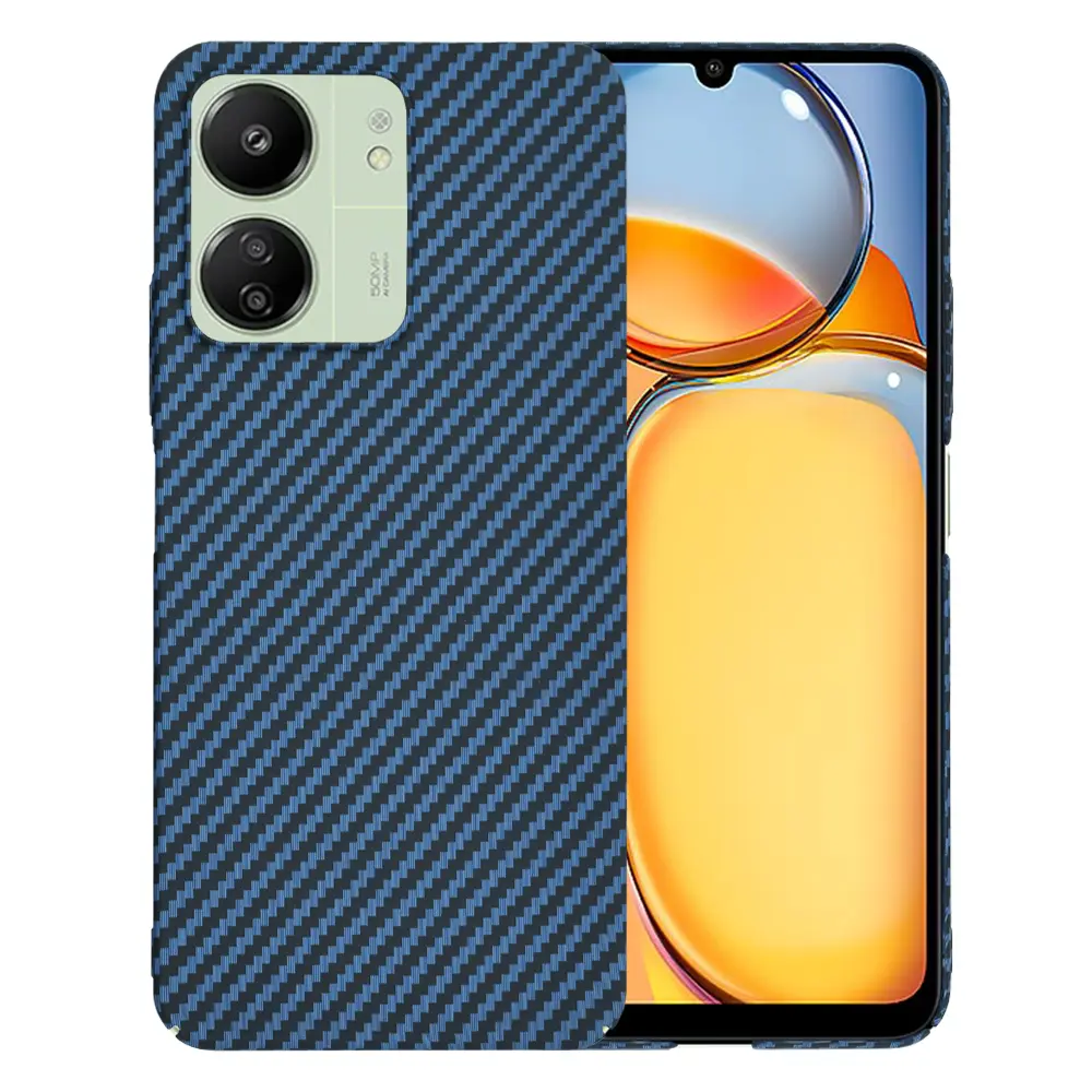 Techsuit Carbonite FiberShell pro Xiaomi Redmi 13C Cyan