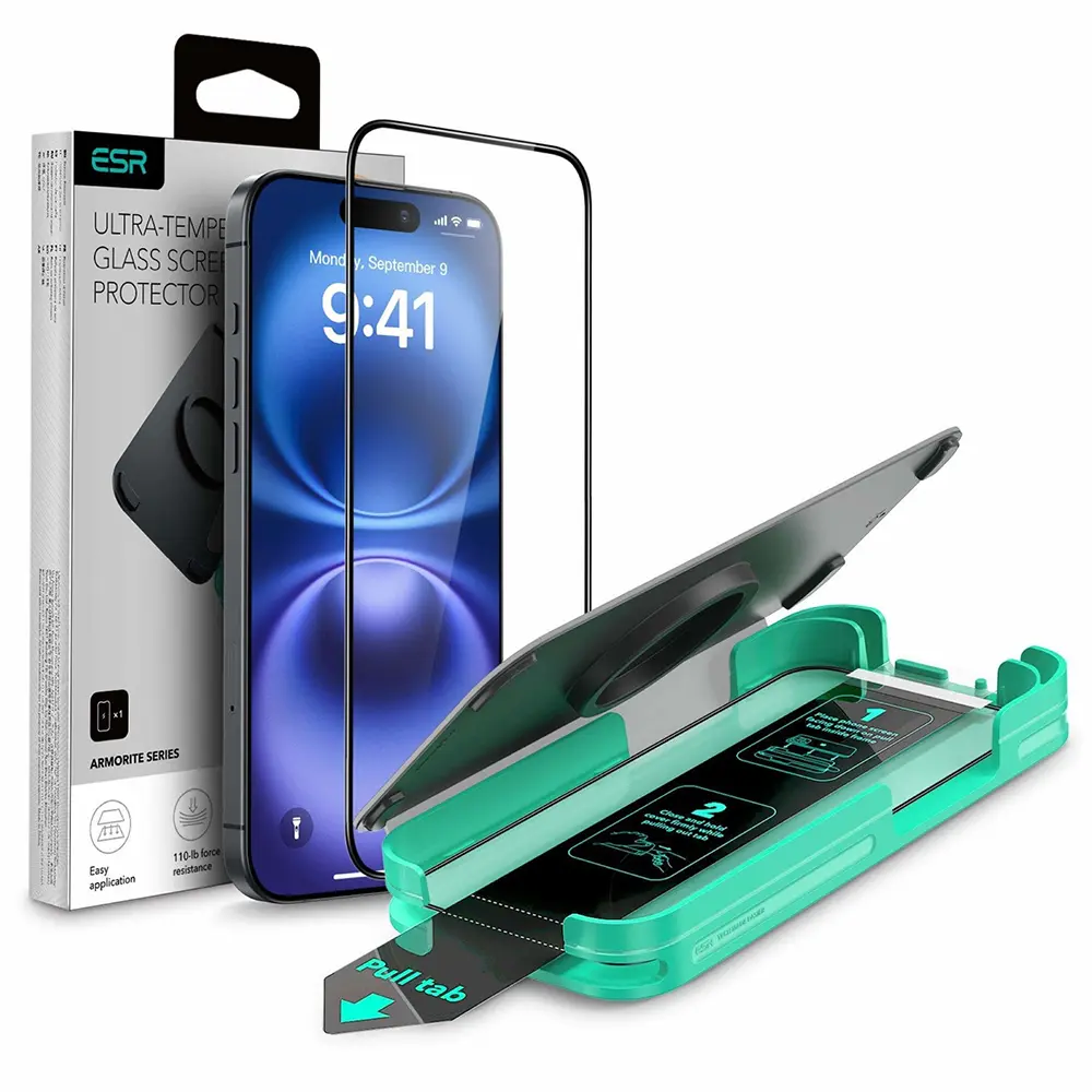 ESR Armorite ochranné sklo iPhone 16 Pro Max černá