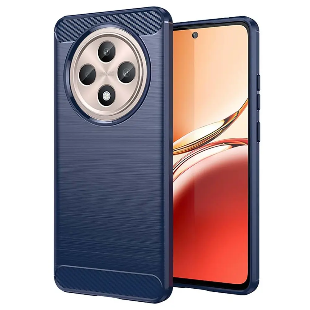 Techsuit silikonové pouzdro pro Oppo Reno12 F Reno12 FS modré