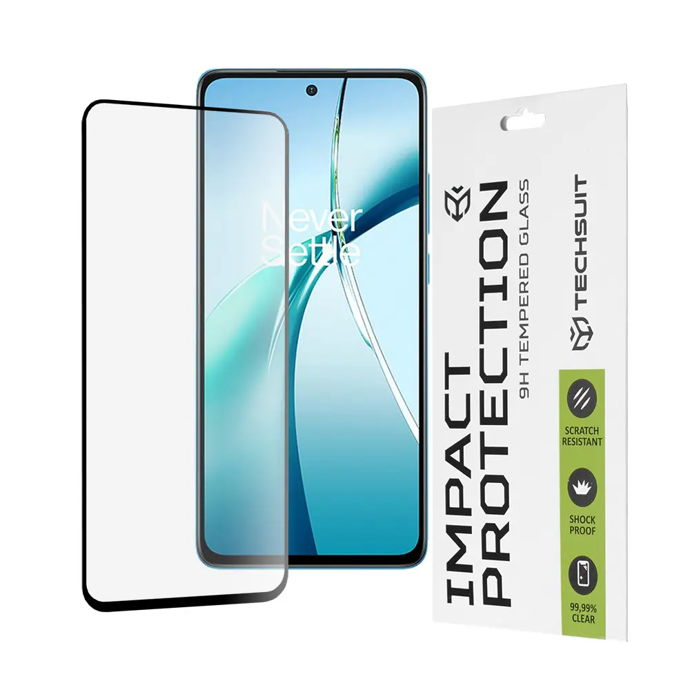Ochranné sklo Techsuit 111D pro OnePlus Nord CE4 Lite černé