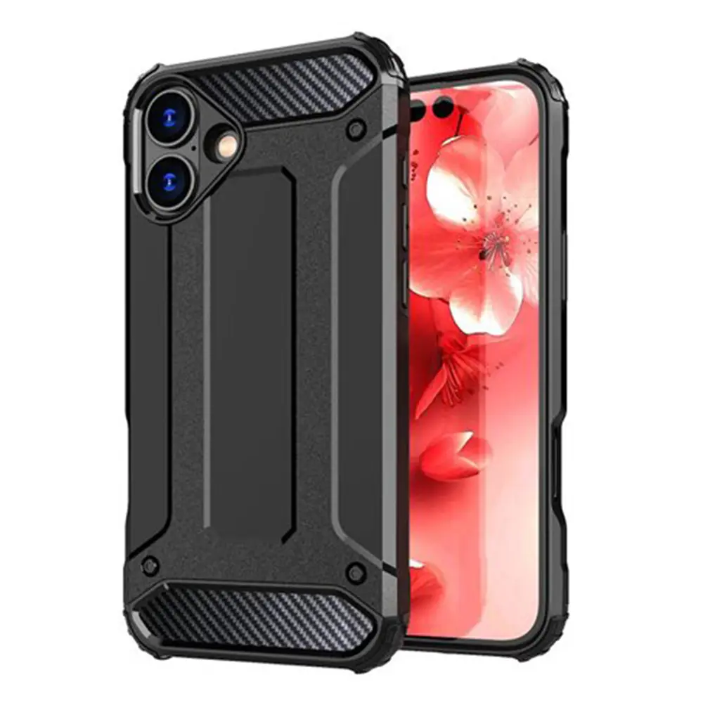 Techsuit Hybrid Armor pro iPhone 16 Plus černý