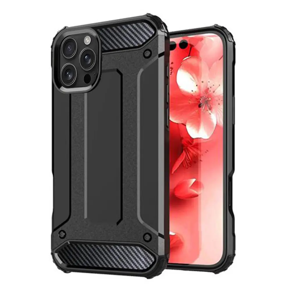 Techsuit Hybrid Armor pro iPhone 16 Pro černý