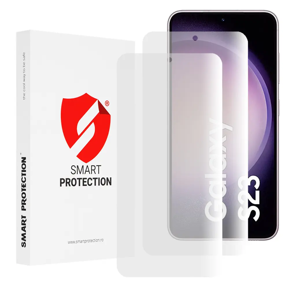 Ochrana displeje Premium Classic 2 ks Samsung Galaxy S23 průhledná