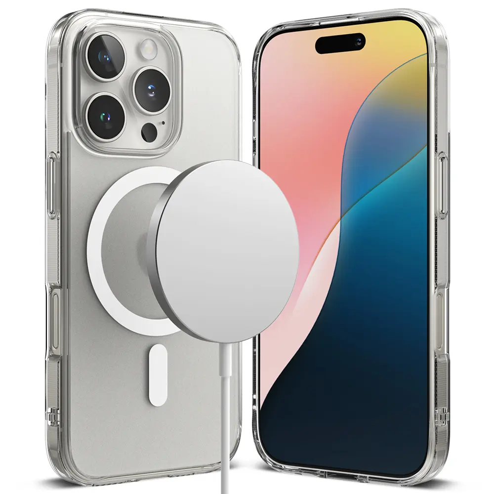 Kryt Ringke Fusion MagSafe pro iPhone 16 Pro matně průhledný
