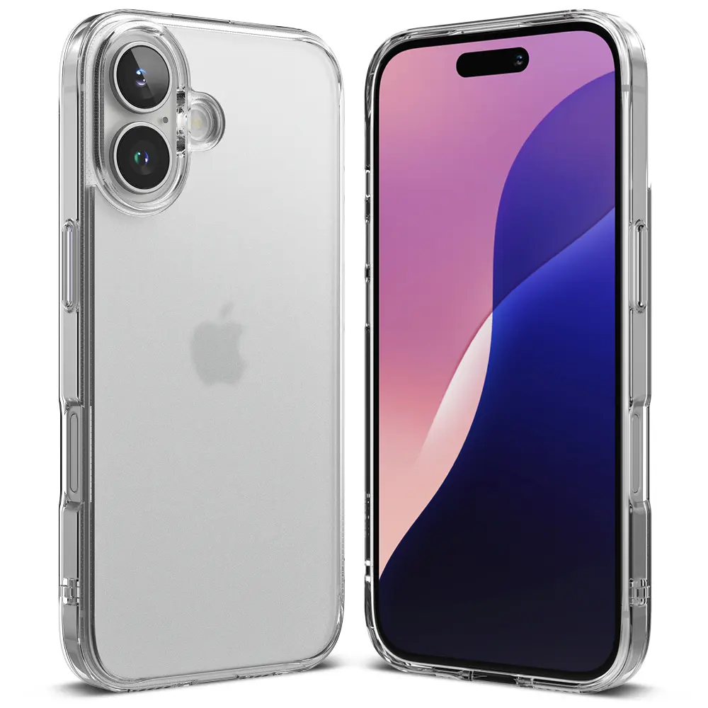 Ringke Fusion pouzdro iPhone 16 Plus matně průhledné