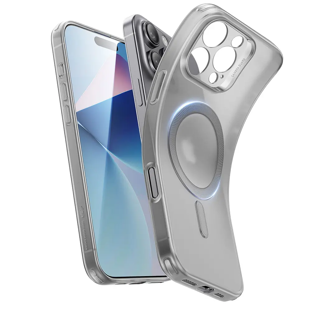 ESR Zero HaloLock pro iPhone 16 Pro v matně šedé