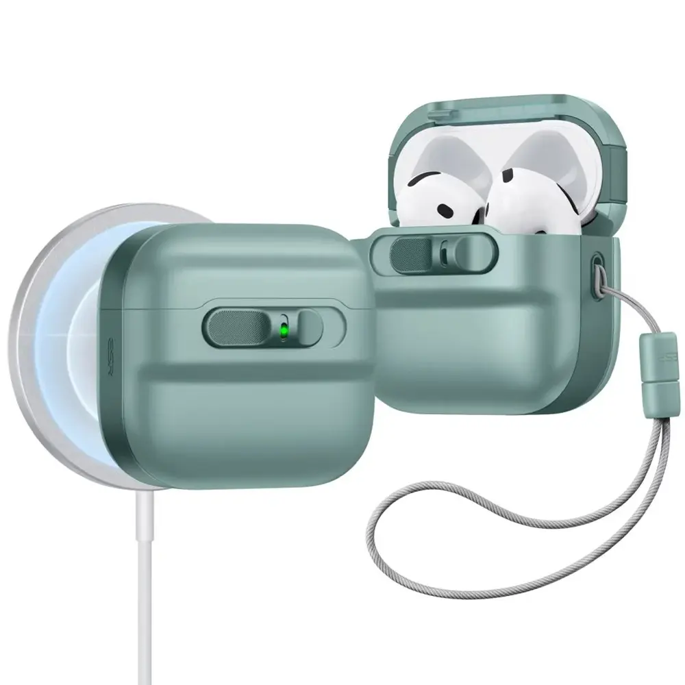 ESR Pulse Magnetic HaloLock pro Apple AirPods 4 zelená