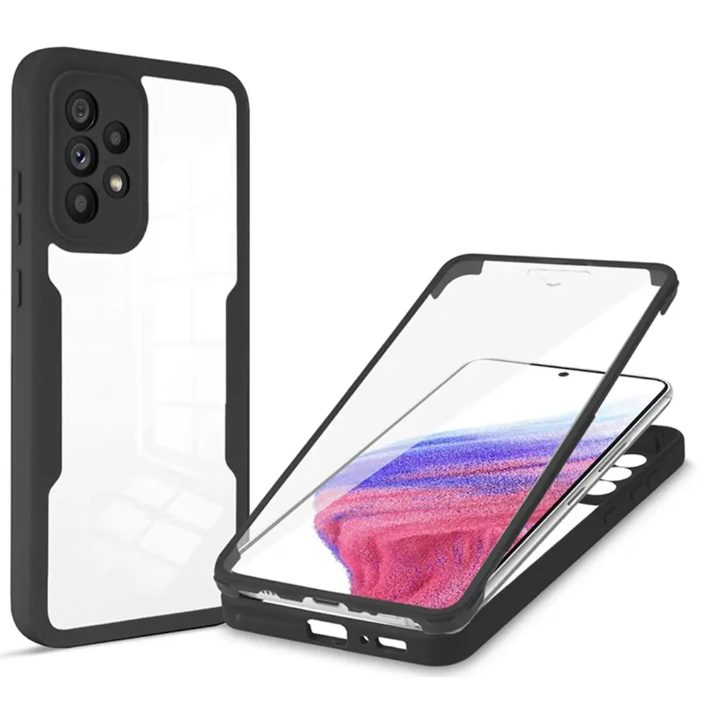Techsuit ColorVerse 360 Series Ochranné sklo Samsung Galaxy A53 5G Černá