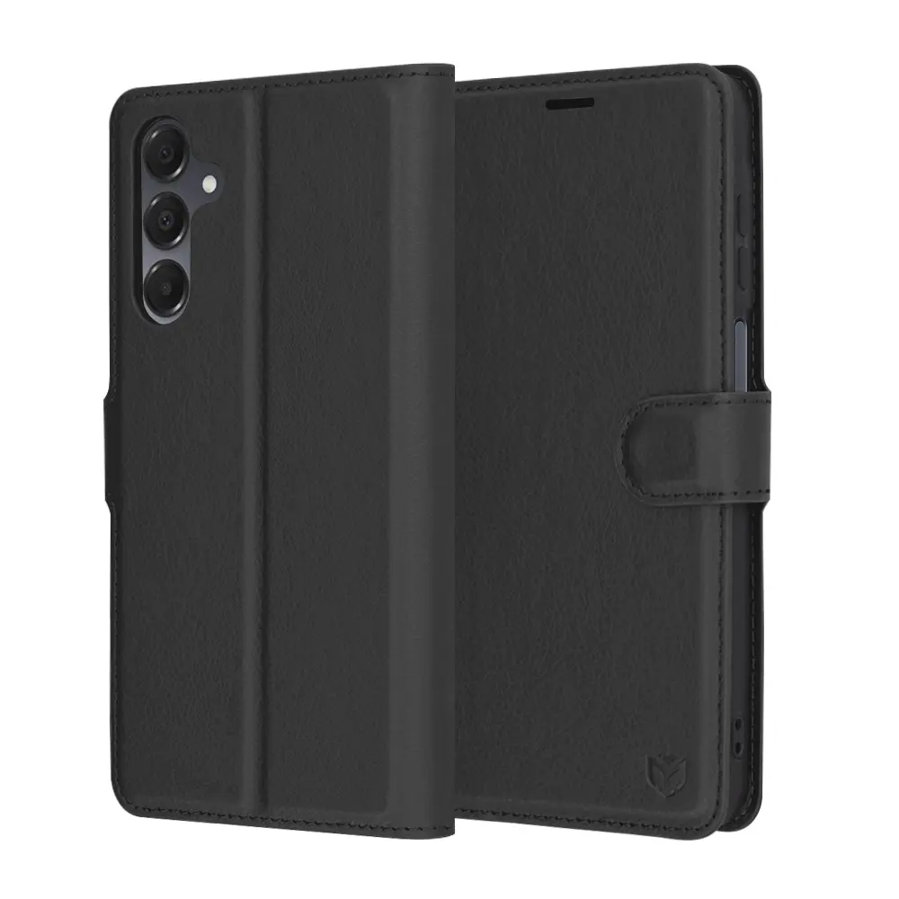 Pouzdro Techsuit Leather Folio pro Samsung Galaxy A16 4G A16 5G černé