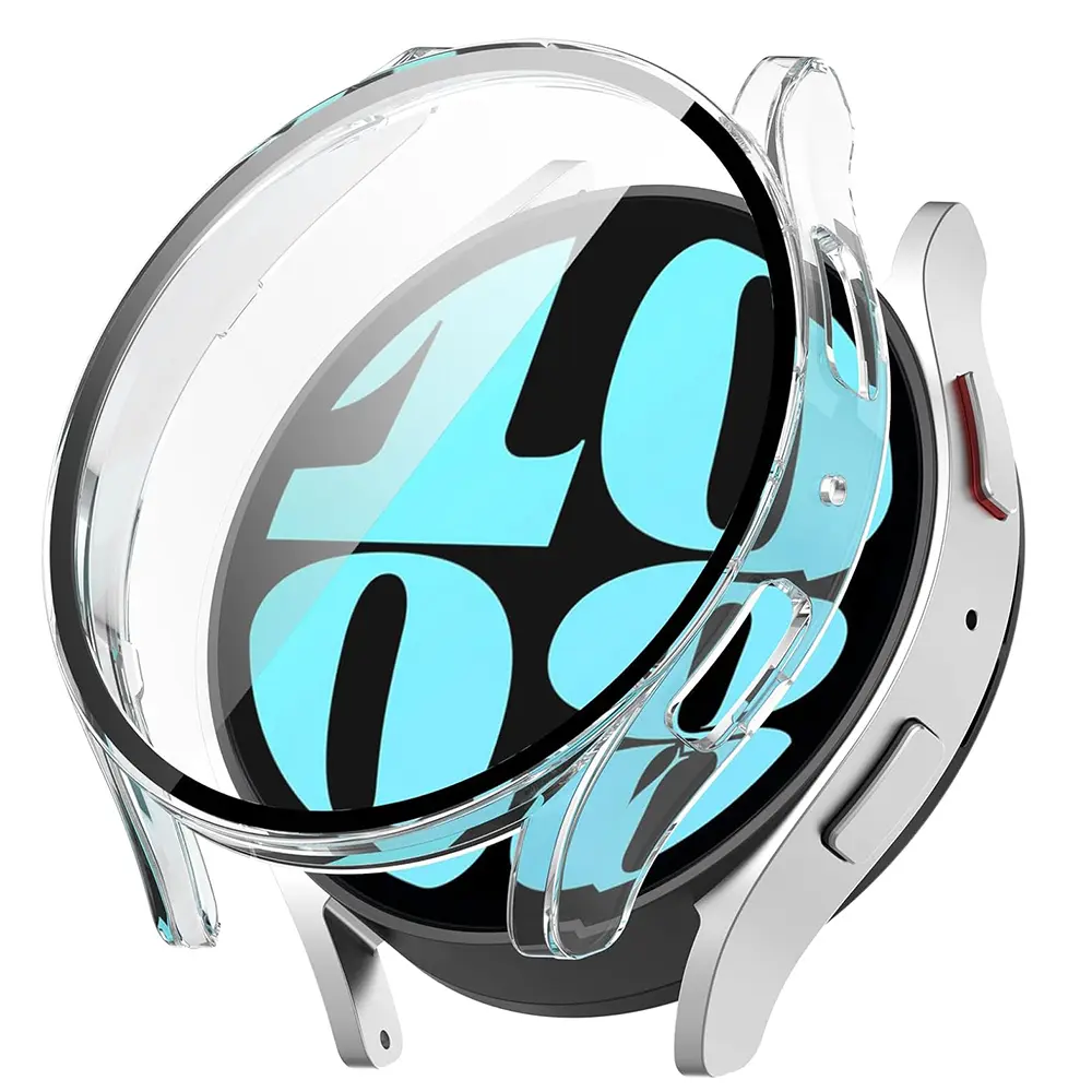 Techsuit Defense360 Pro ochranný kryt pro Samsung Galaxy Watch6 (40mm) – průhledný