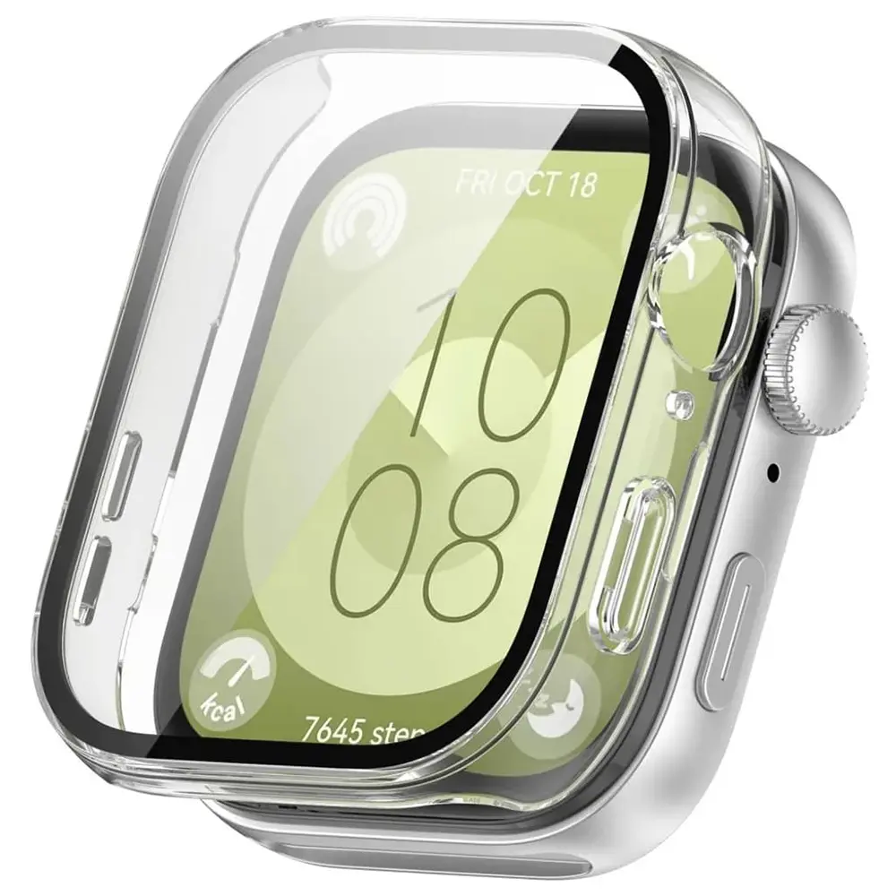 Pouzdro Techsuit Defense360 Pro pro Huawei Watch Fit 3 průhledné