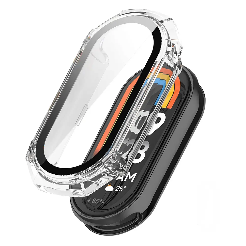 Techsuit Defense360 Pro pro Xiaomi Mi Band 8 / 8 NFC průhledný