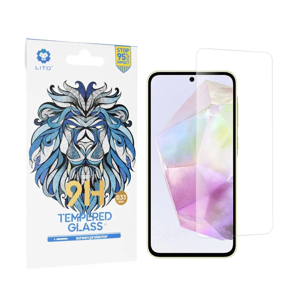 Lito 2.5D Classic Glass - Samsung Galaxy A35 5G / A55 5G - Tvrzené sklo - Čiré
