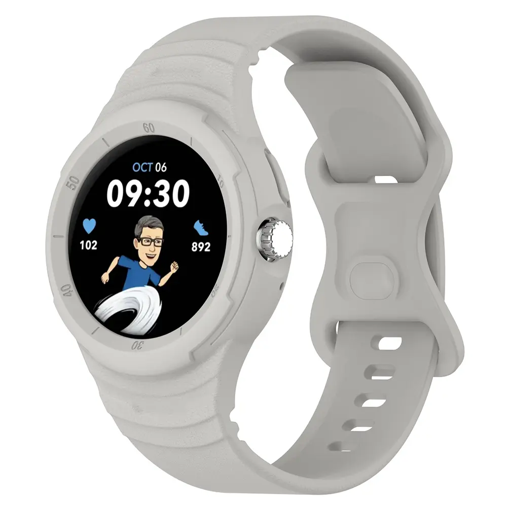 Techsuit řemínek Google Pixel Watch Watch 2 Watch 3 41mm šedý