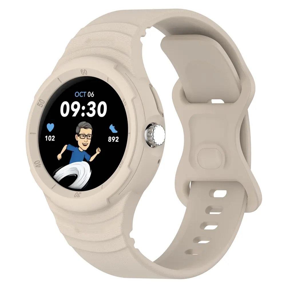 Techsuit řemínek Google Pixel Watch Watch 2 Watch 3 41mm béžový
