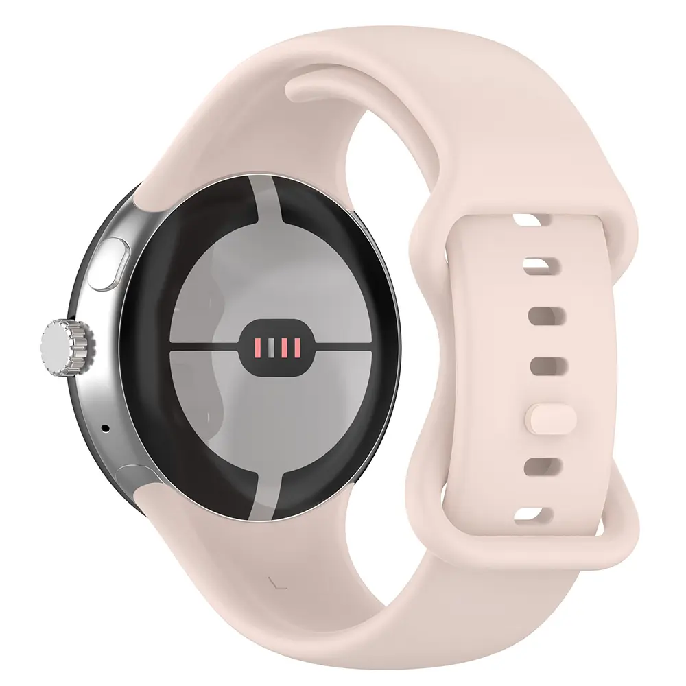 Řemínek Techsuit W031 Google Pixel Watch 3 45mm světle růžová