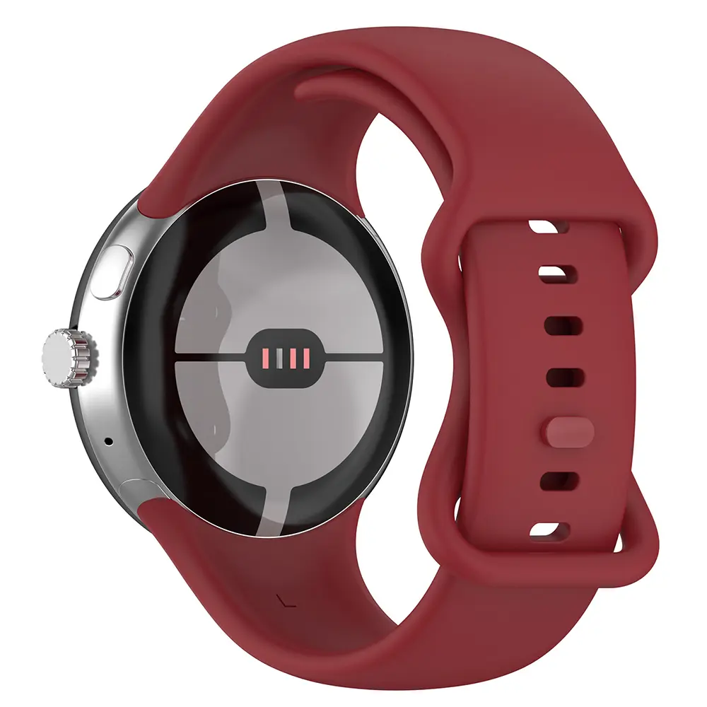 Techsuit řemínek W031 Google Pixel Watch 3 45mm bordó