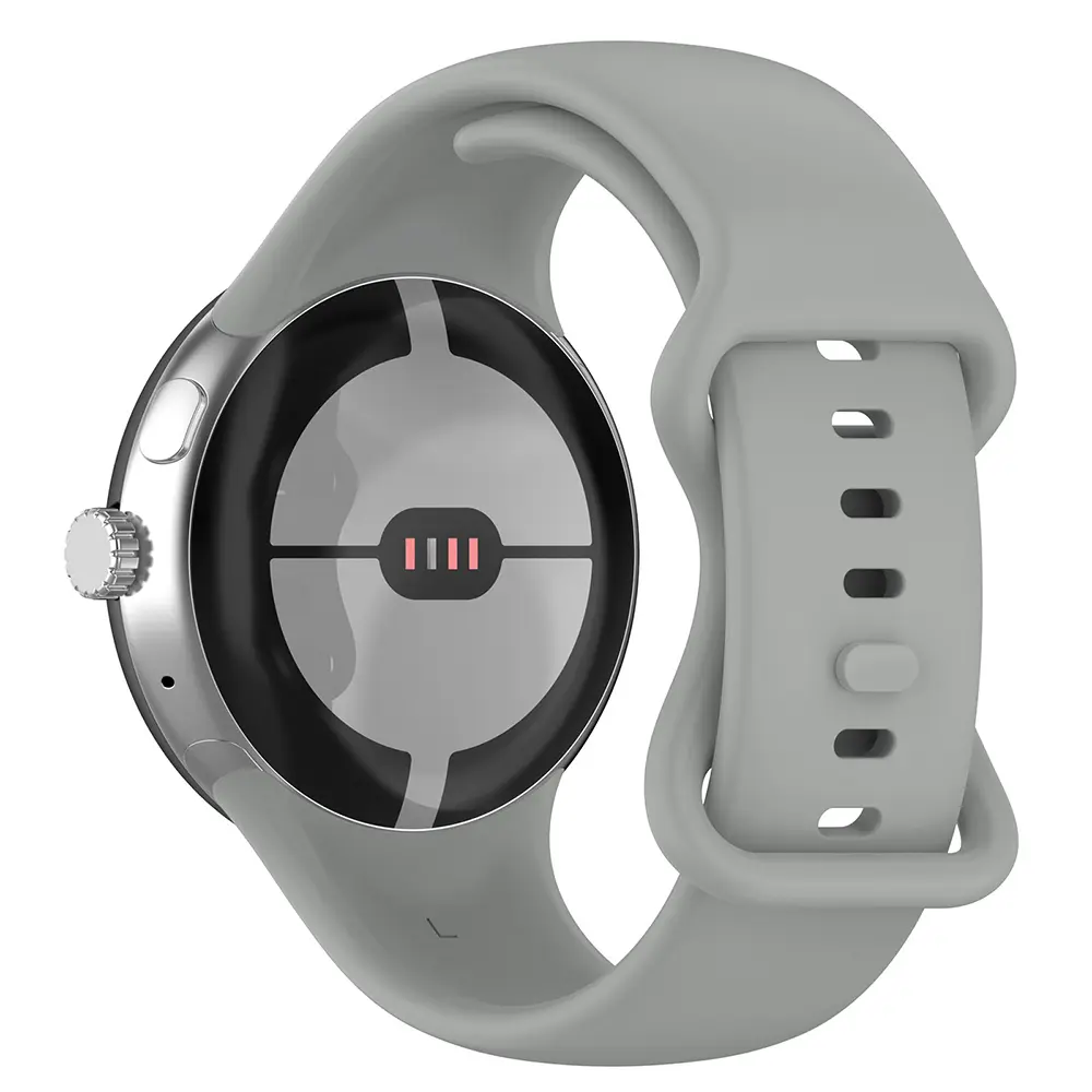 Techsuit řemínek Google Pixel Watch 3 45mm šedý