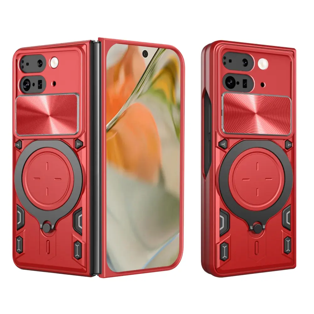 Techsuit CamGuard Pro pro Google Pixel 9 Pro Fold červený