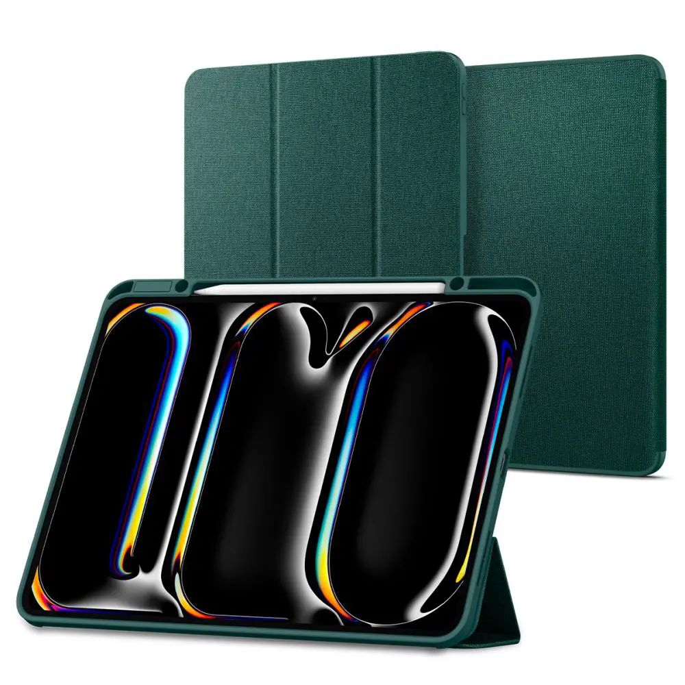 Spigen Urban Fit iPad Pro 13 (2024) iPad Pro 13 (2025) Mitternachtsgrün