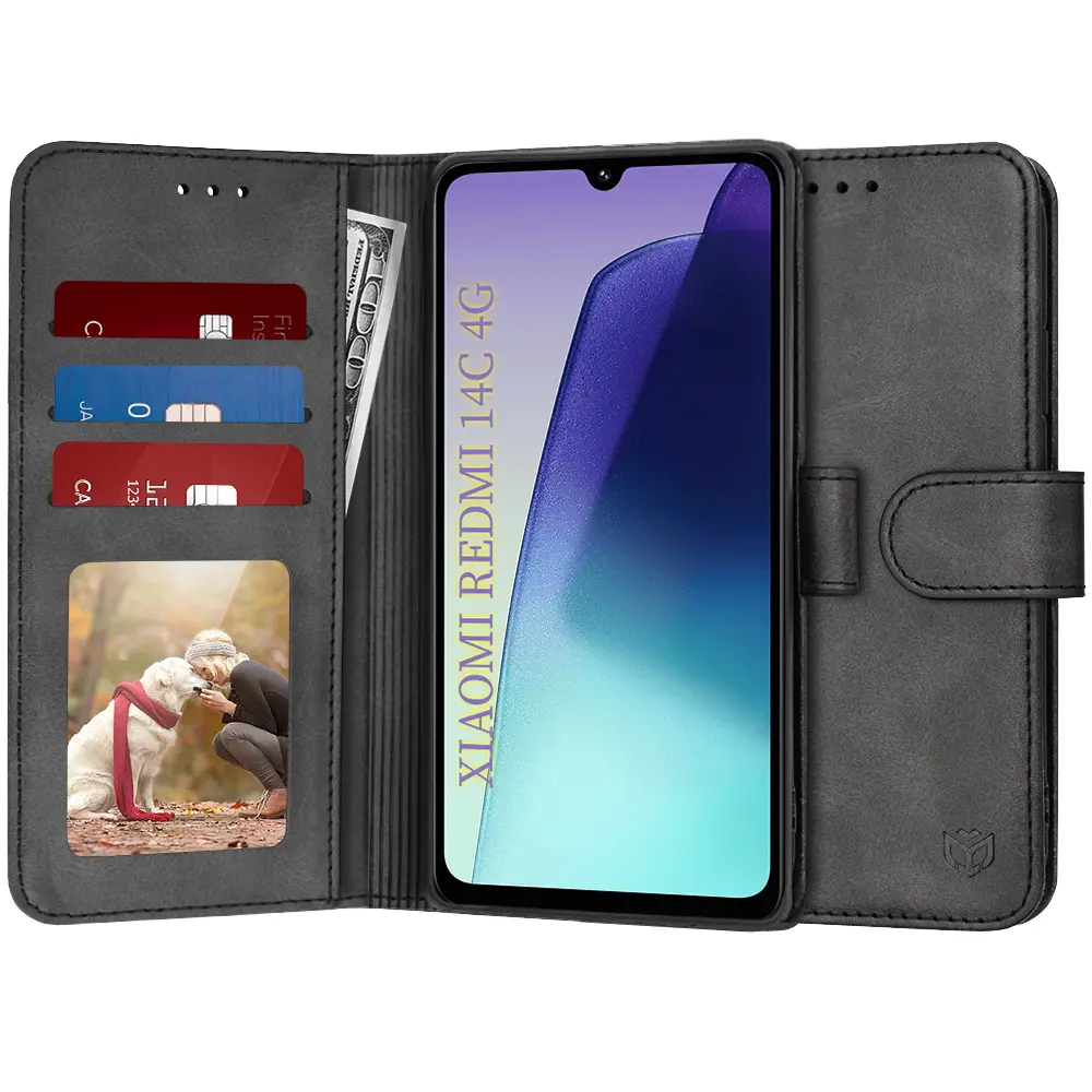 Pouzdro na deník Xiaomi Redmi 14C Poco C75 černé