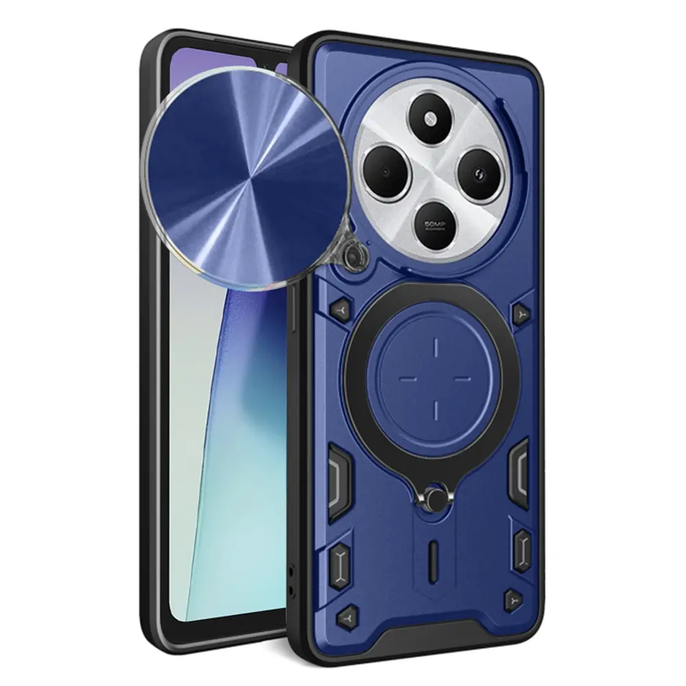 Ochranné pouzdro Techsuit CamGuard Pro pro Xiaomi Redmi 14C Poco C75 modré