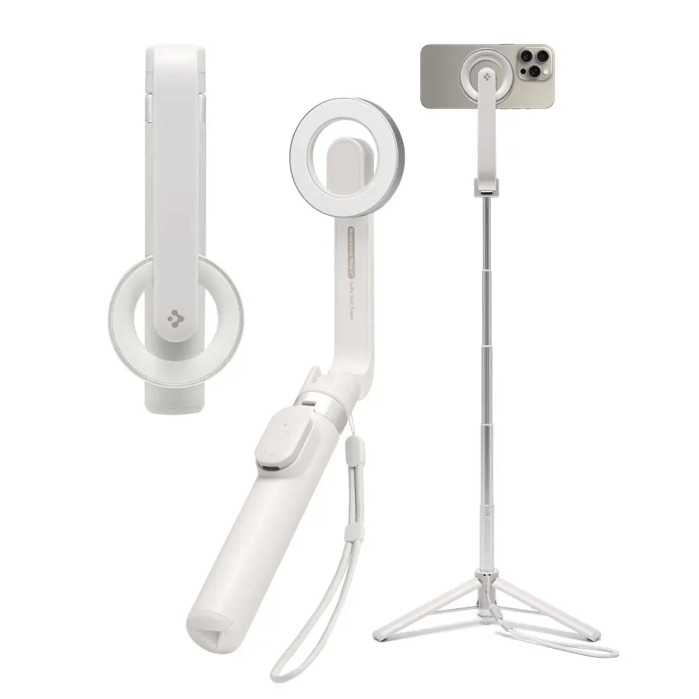 Spigen MagSafe SelfieStick Tripod selfie tyč béžová