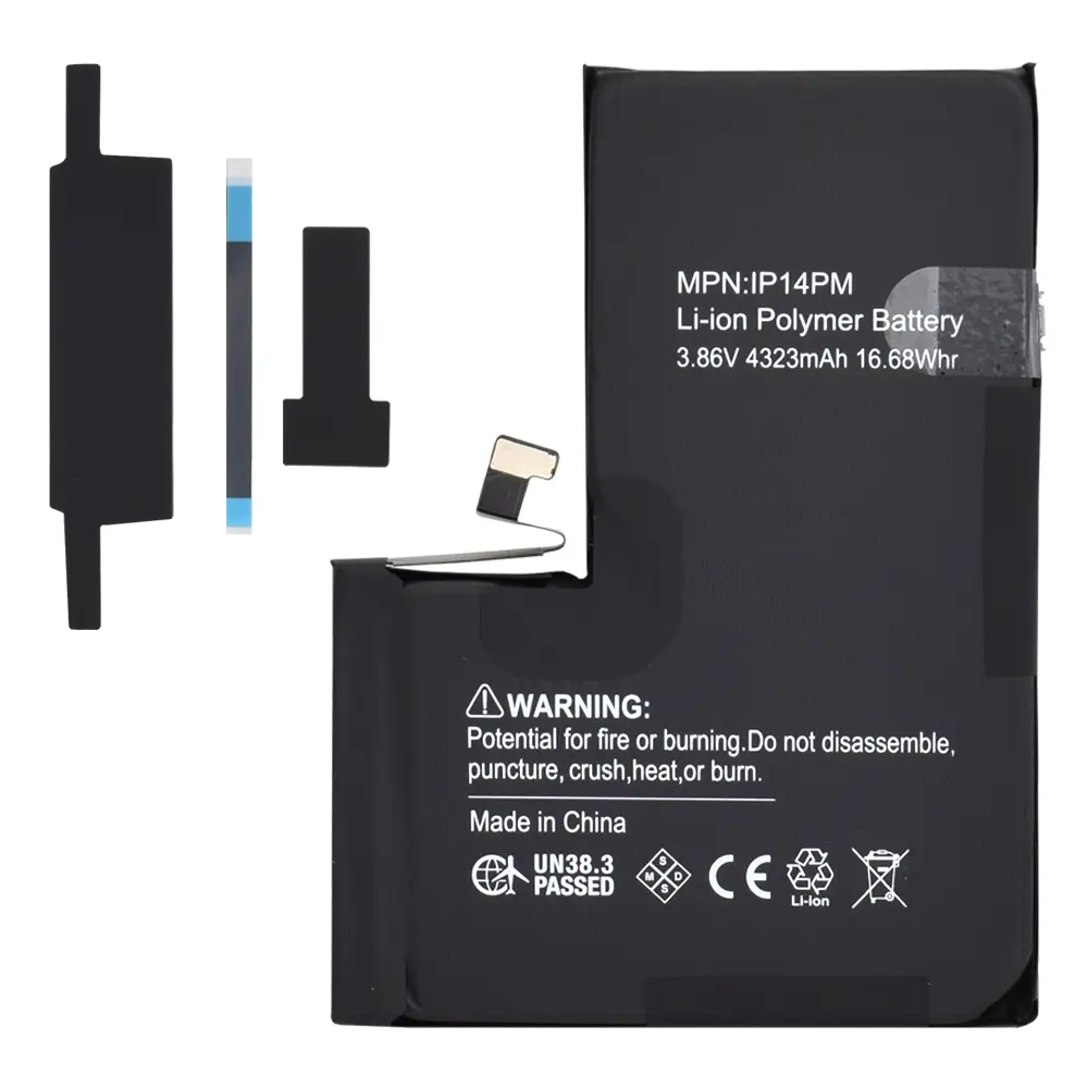 Baterie pro smartphone Decoded iPhone 14 Pro Max 4323mAh černá