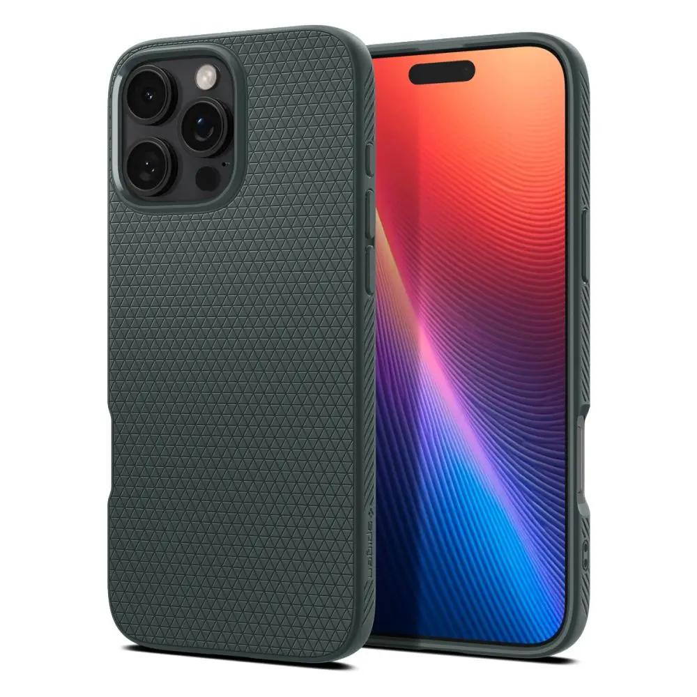 Spigen Liquid Air pro iPhone 16 Pro v barvě Abyss Green