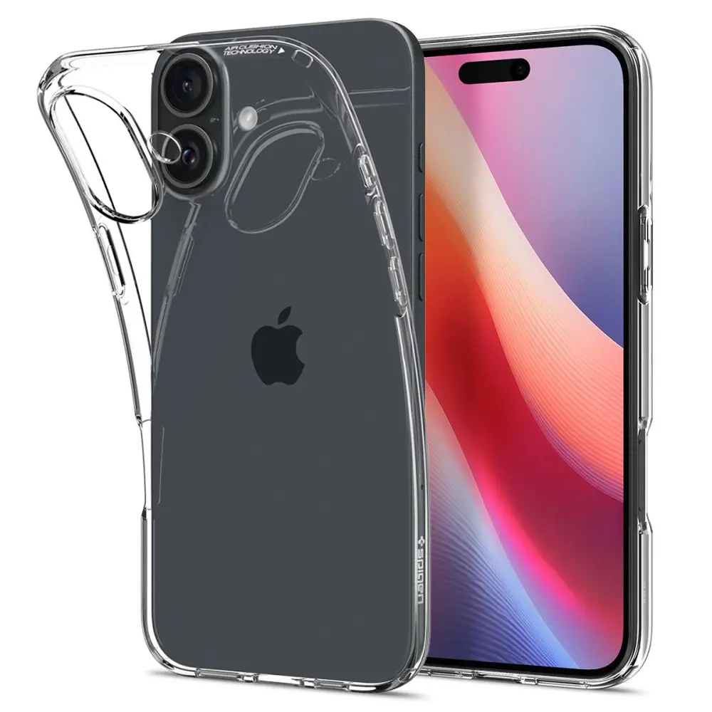 Spigen Liquid Crystal iPhone 16 Plus Křišťálově čirý
