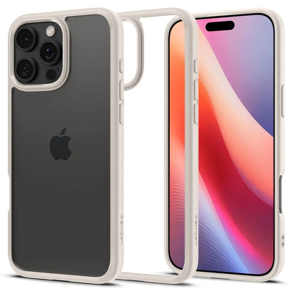 Spigen Ultra Hybrid iPhone 16 Pro Max přírodní titan