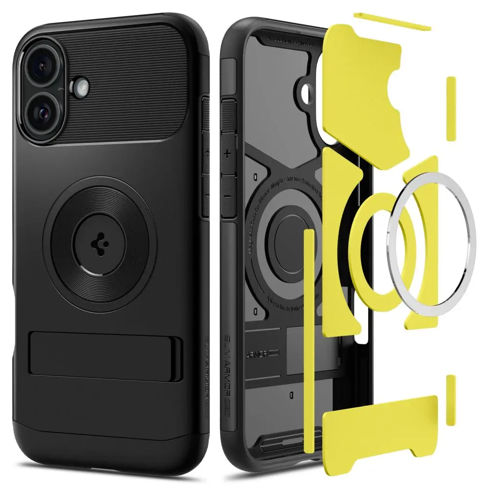 Spigen Slim Armor MagSafe pro iPhone 16 černá