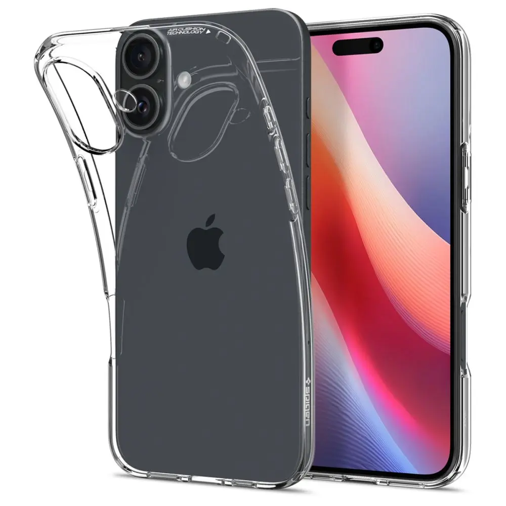 Spigen Liquid Crystal pro iPhone 16 průhledný