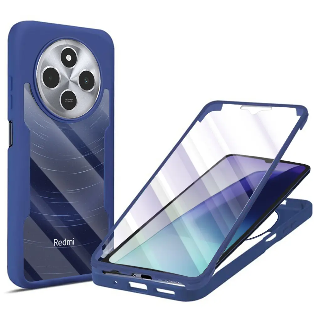 Techsuit ColorVerse 360 Series Ochranné sklo Xiaomi Redmi 14C Poco C75 Modrá