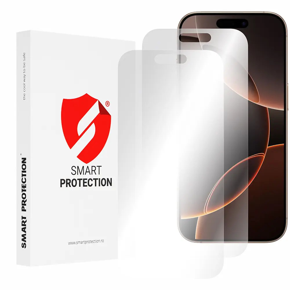 Smart Protection Premium Classic 2 pack iPhone 16 Pro Max průhledný
