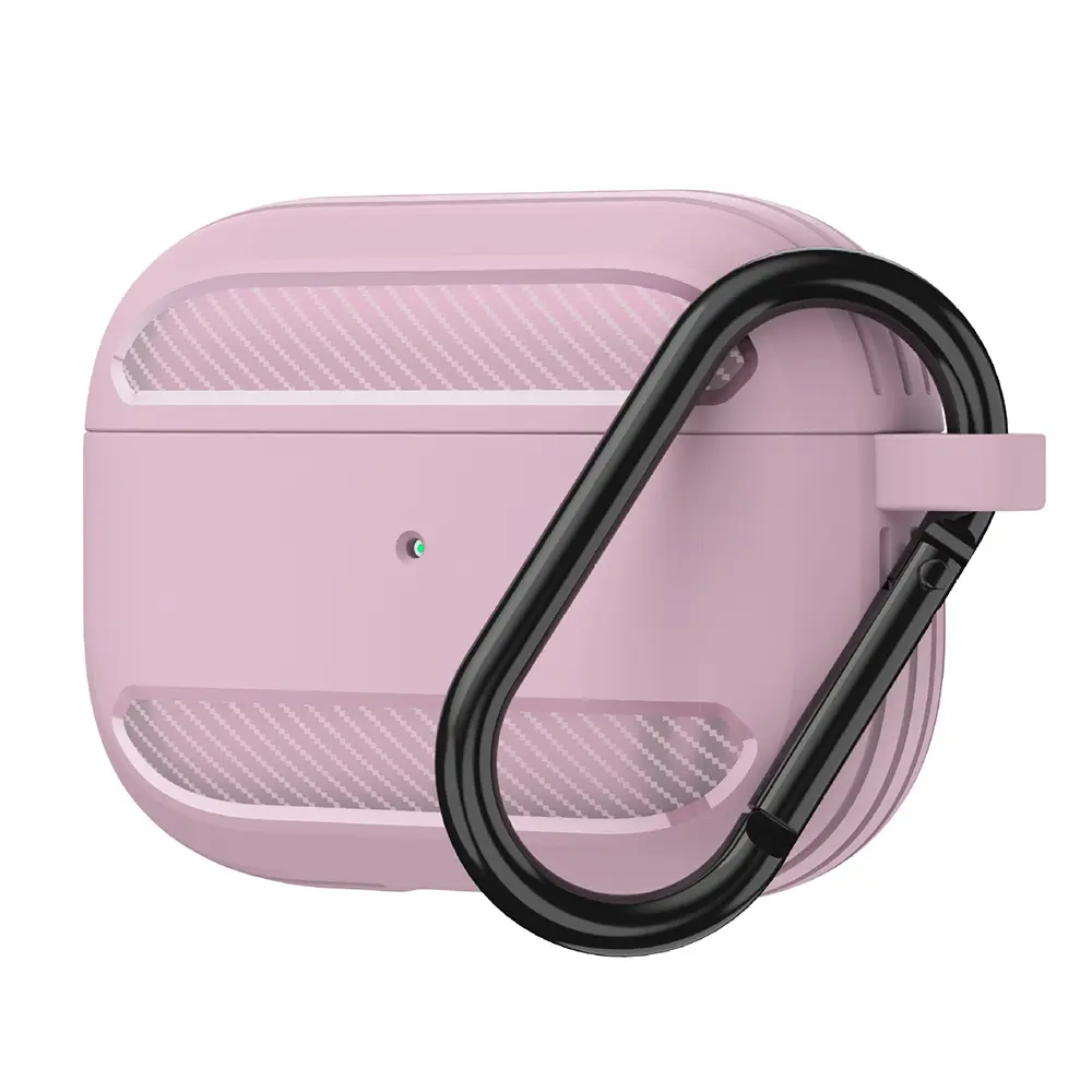 Techsuit Carbon Silicone pro AirPods 3 růžová