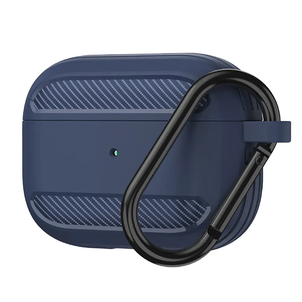 Techsuit Carbon Silicone pro AirPods 3 námořnická modrá