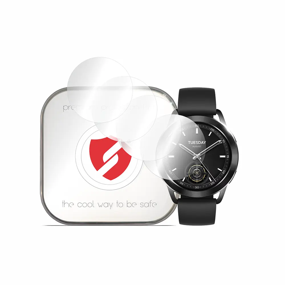 Ochrana displeje Premium Classic 4 ks Xiaomi Watch S3 čirá