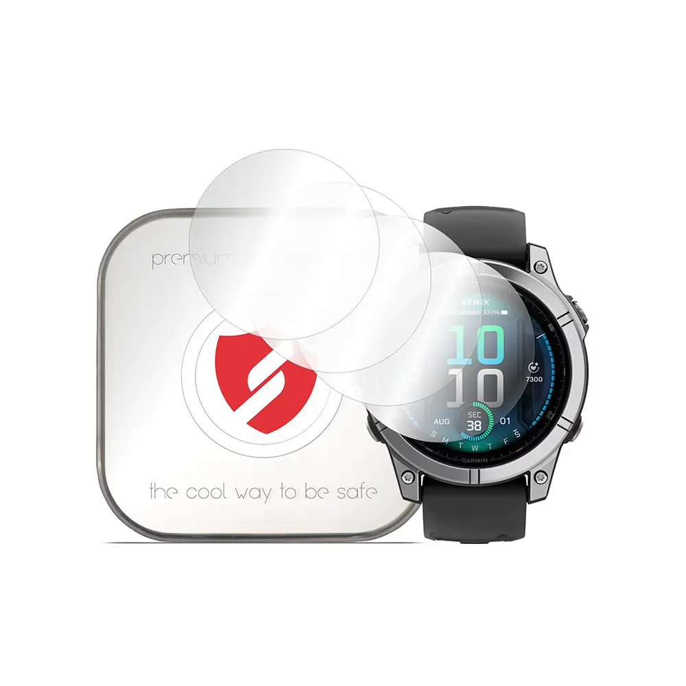 Ochrana displeje Premium Classic 4 ks Garmin Fenix E čirá