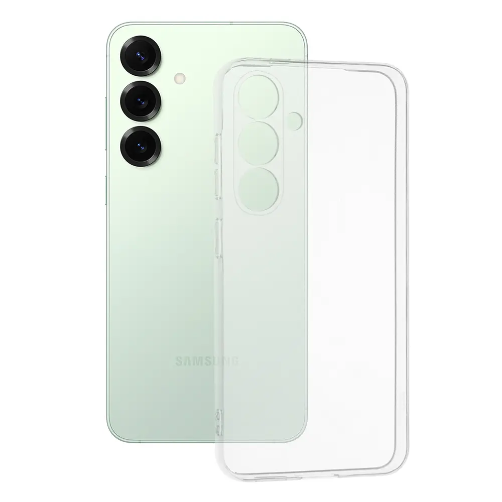 Techsuit silikonové pouzdro Samsung Galaxy S25 Plus průhledné